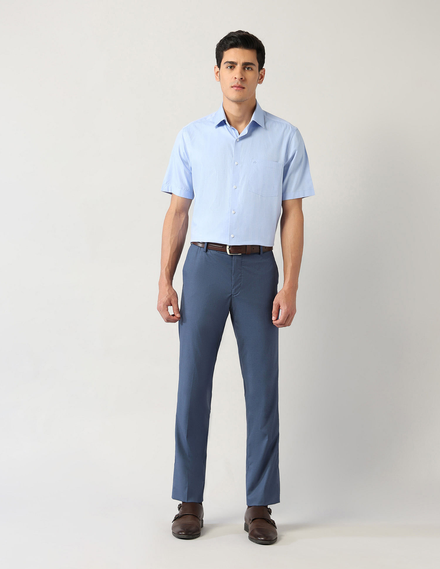 Arrow Regular Fit Regular Autoflex Trousers