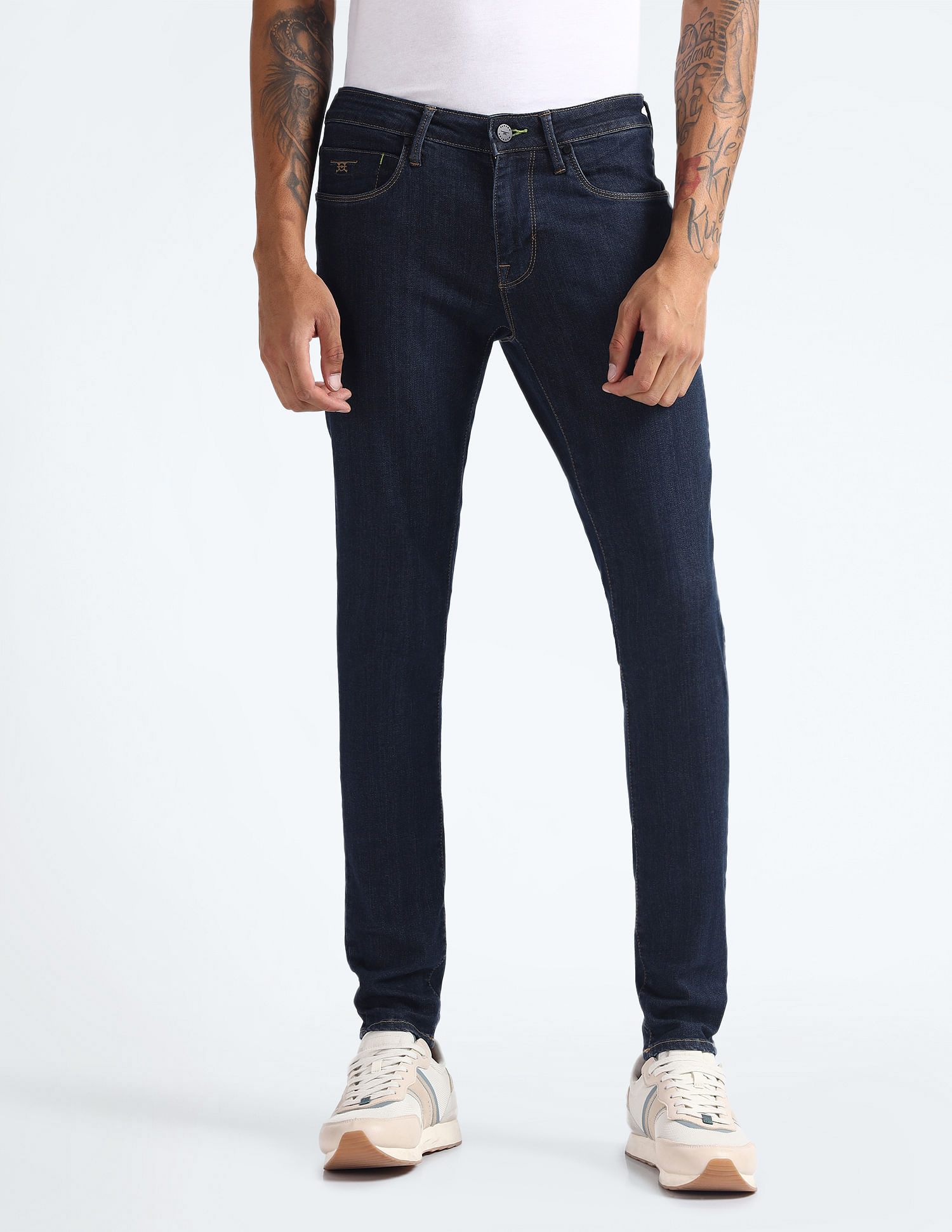 Flying Machine Jackson Skinny Fit Rinsed F-Lite Jeans