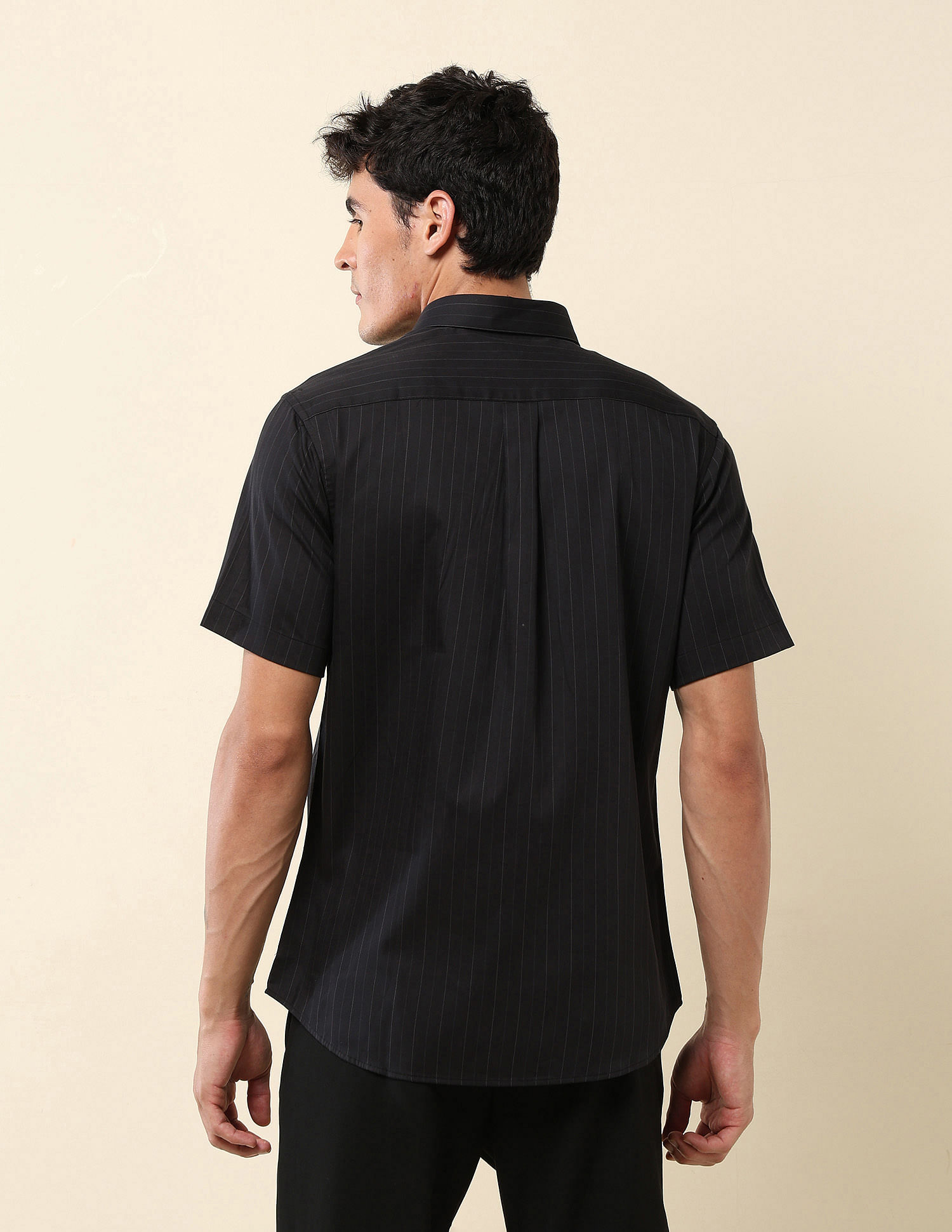 U.S. Polo Assn. Pinstriped Tailored Fit Shirt