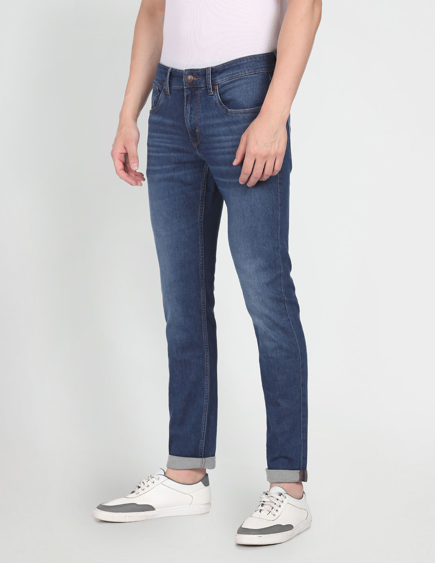 U.S. Polo Assn. Denim Co. Brandon Slim Tapered Fit Blue Jeans