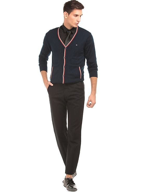Buy Arrow Sports Solid Regular Fit Cardigan - NNNOW.com
