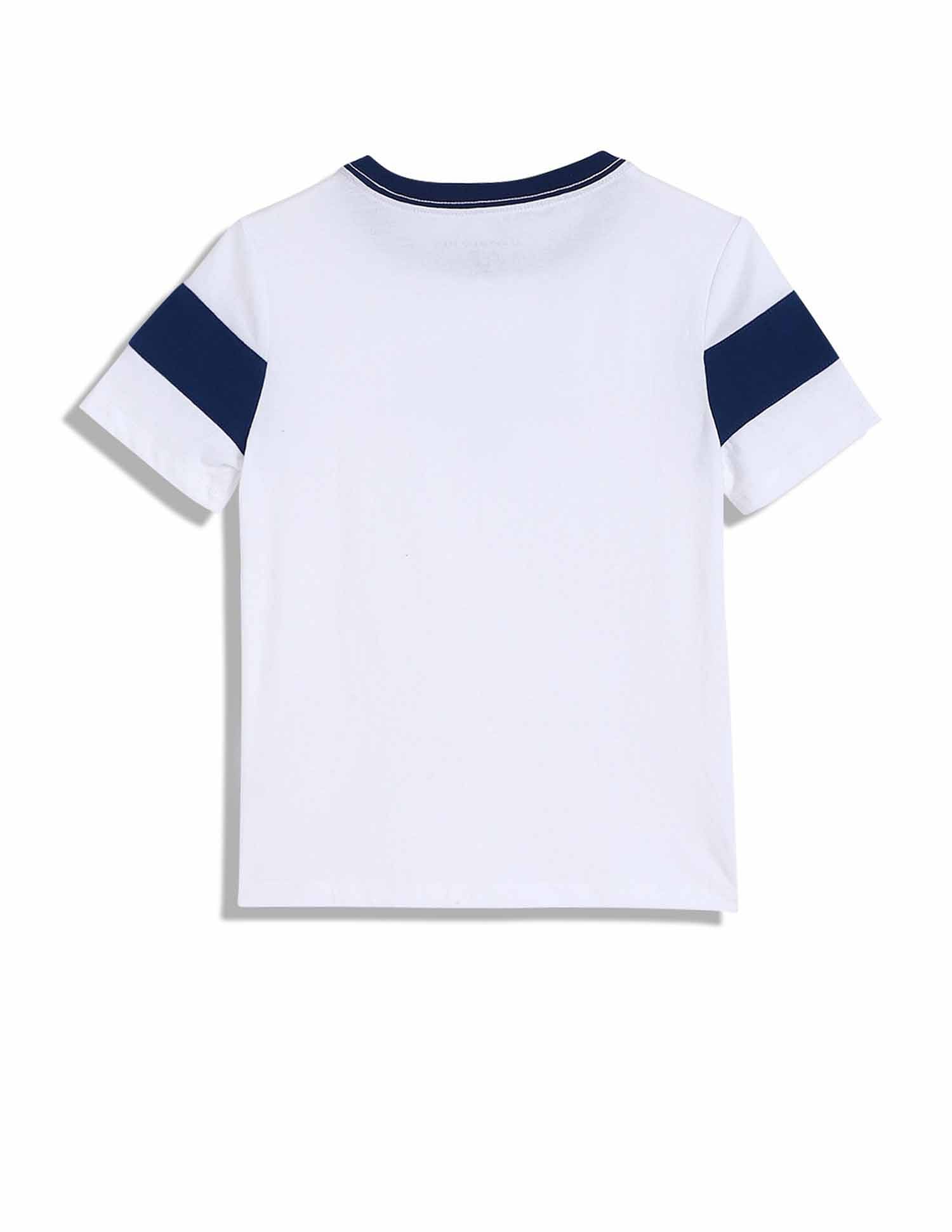 Tommy Hilfiger Kids Boys Logo Regular-Fit Cotton T-Shirt