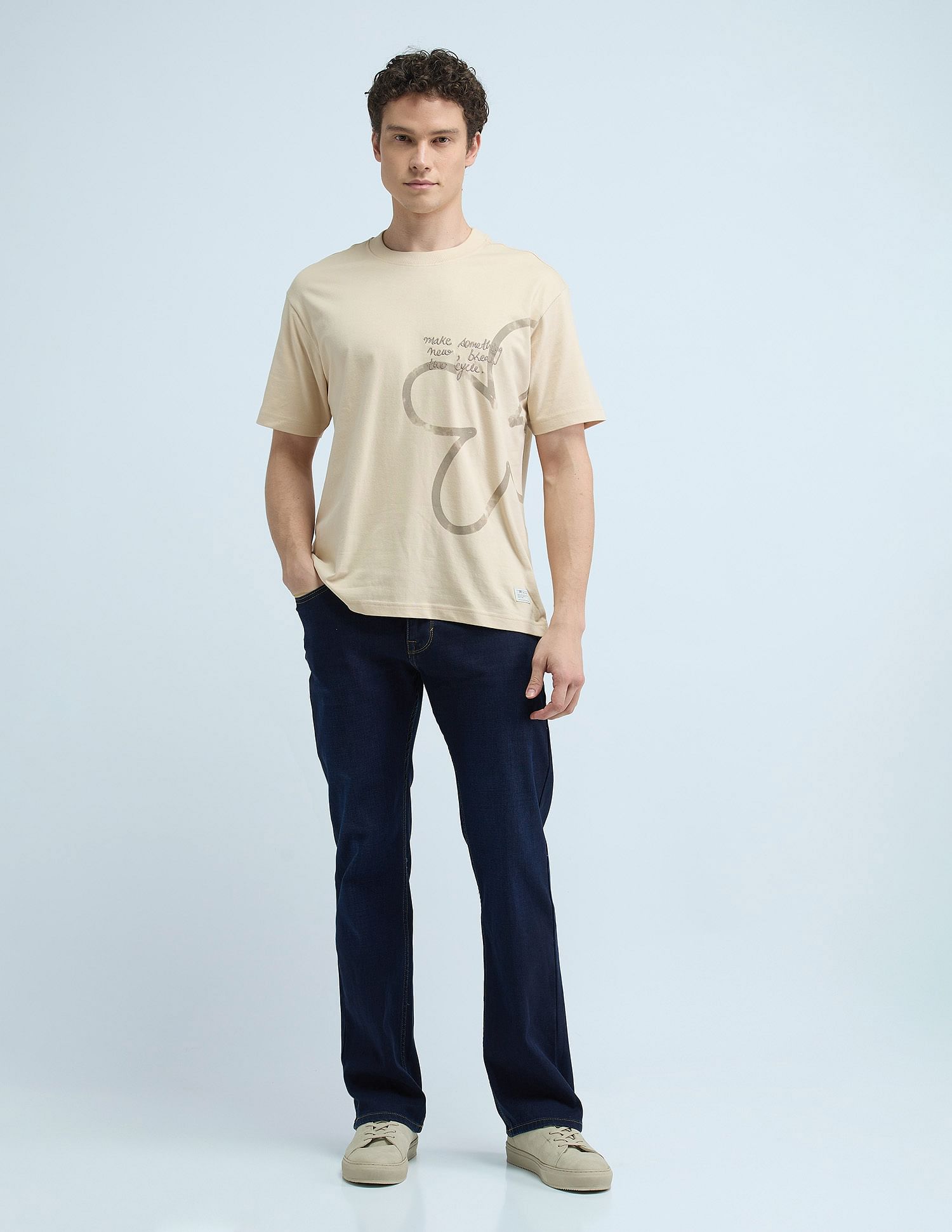 Flying Machine Bruce Boot Cut Jeans