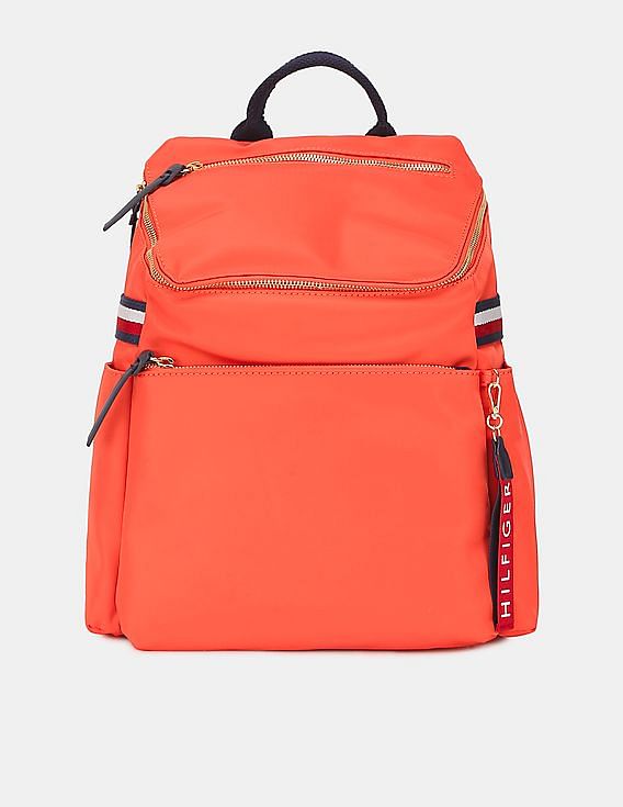 Tommy hilfiger orange clearance backpack