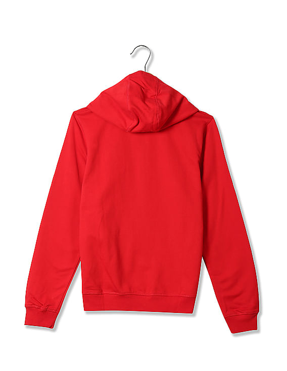 U.S. Polo Assn. Kids Boys Zip Up Hooded Sweatshirt
