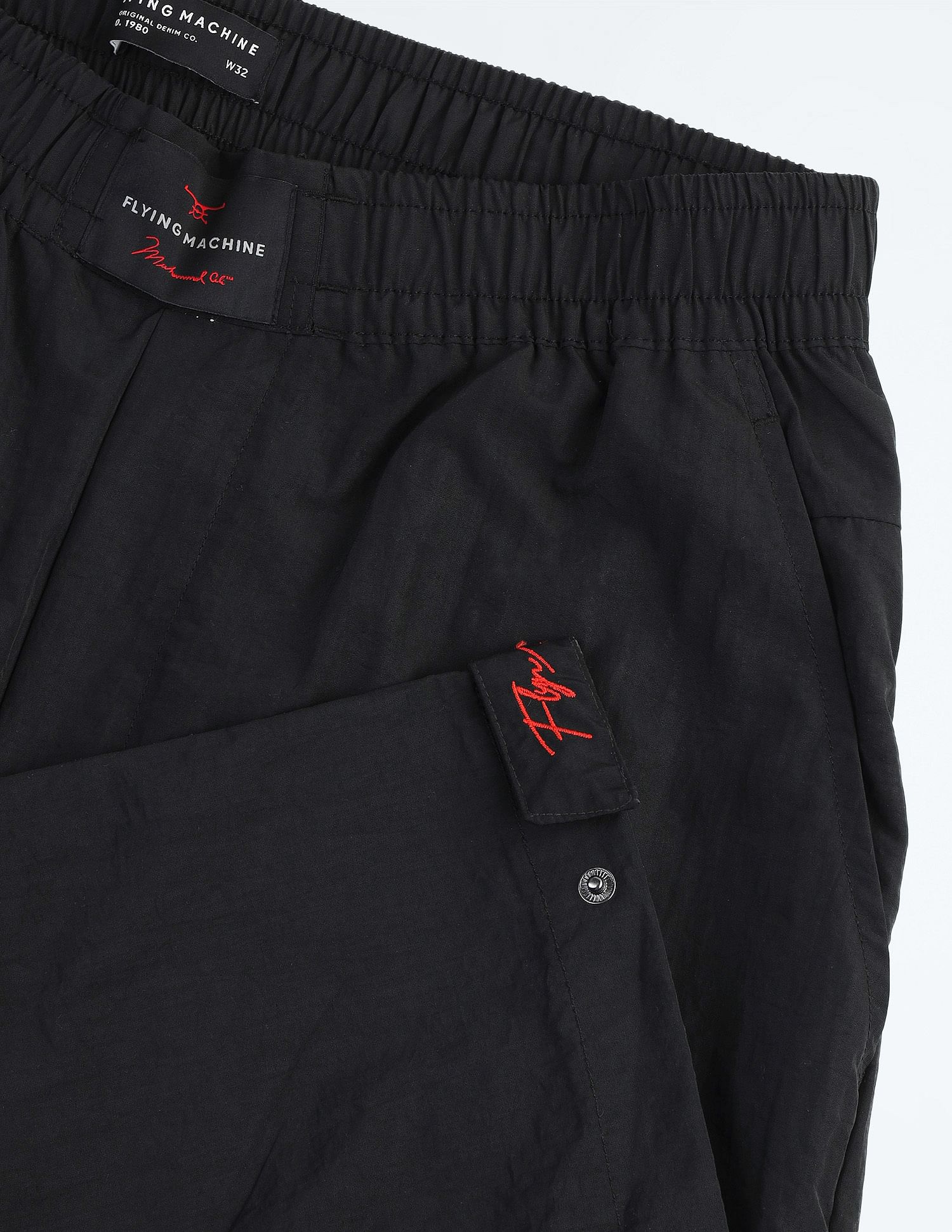 Flying Machine Mohammad Ali Elasticized Waist Trousers