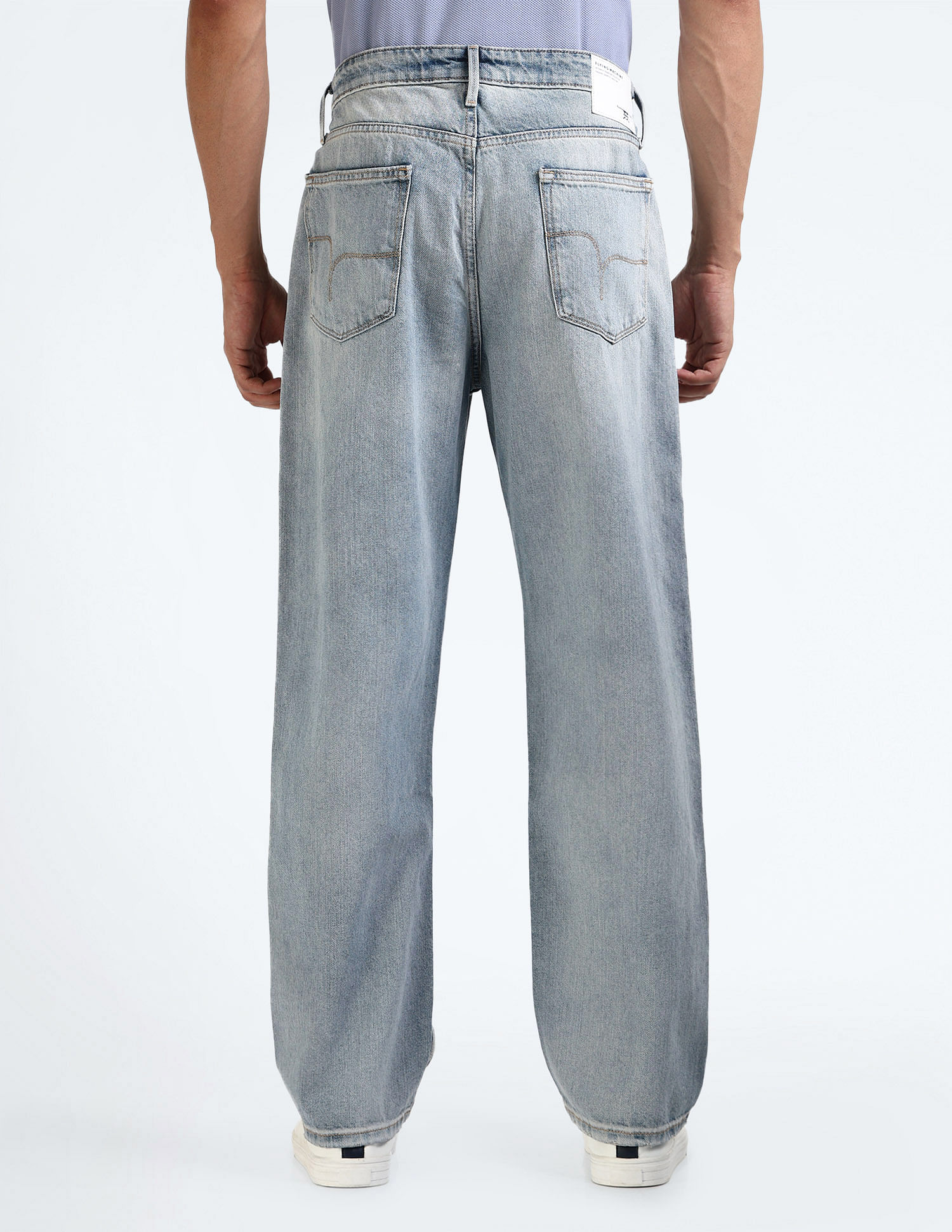 Flying Machine High Rise Loose Fit Jeans
