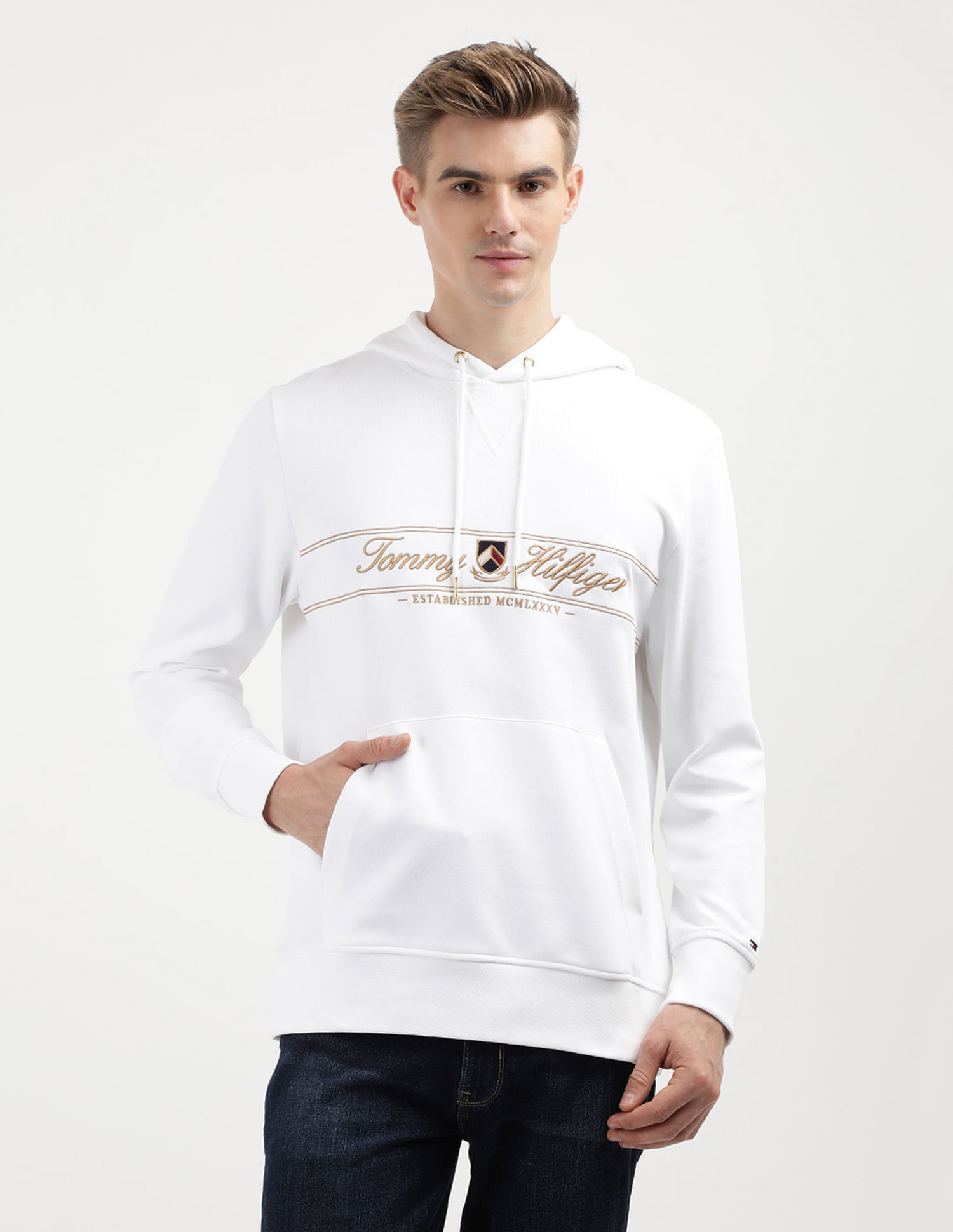 Tommy Hilfiger Brand Signature Hood Sweatshirt