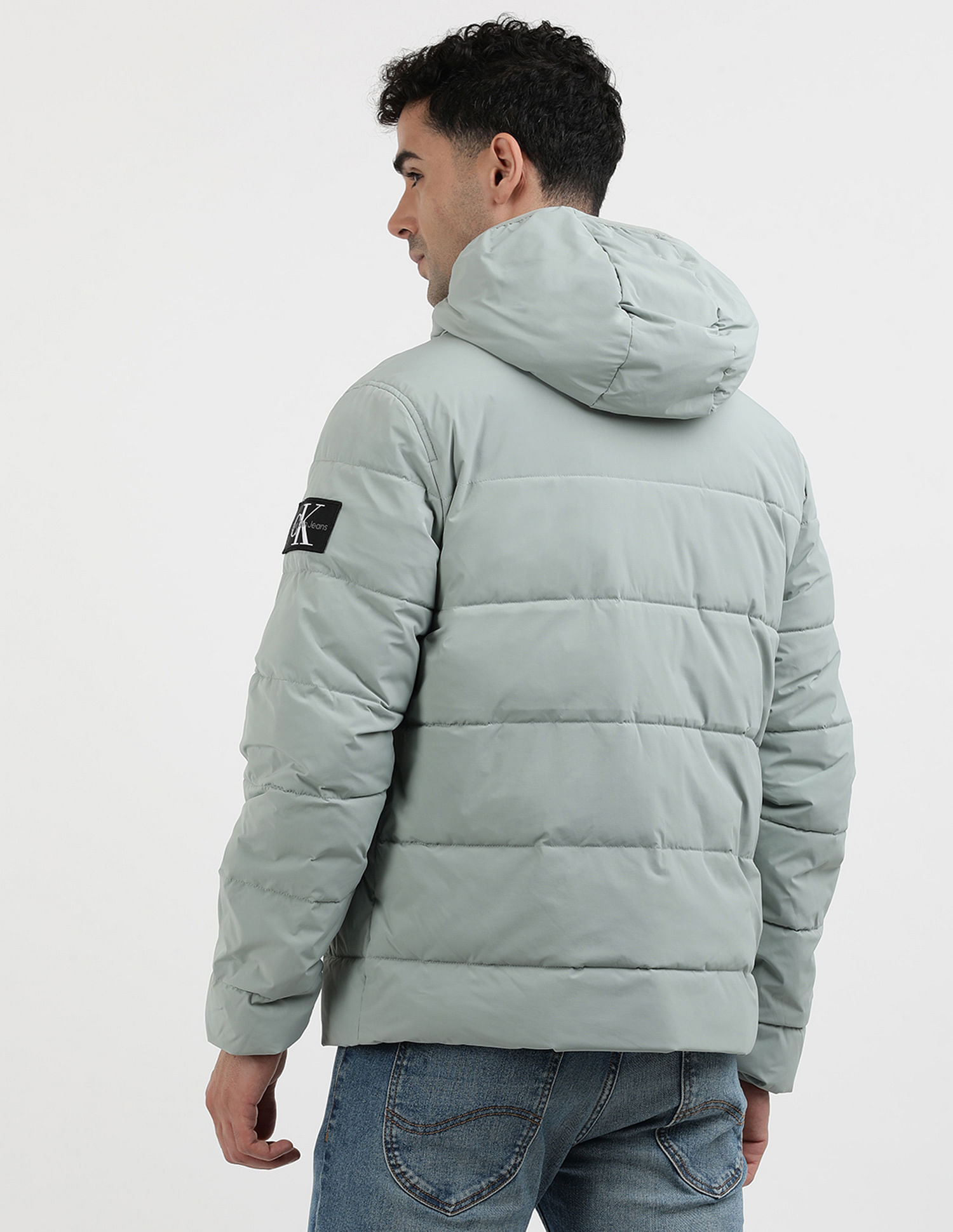 Calvin Klein Regular Fit Solid Padded Jacket