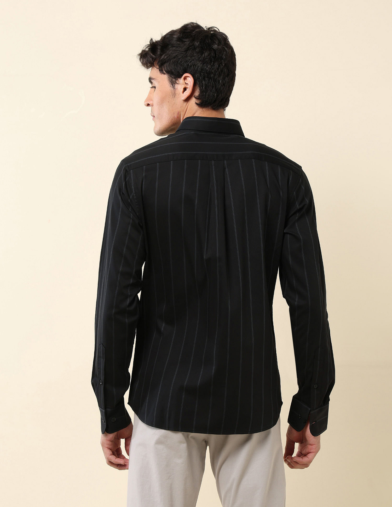 U.S. Polo Assn. Vertical Striped Pure Cotton Shirt