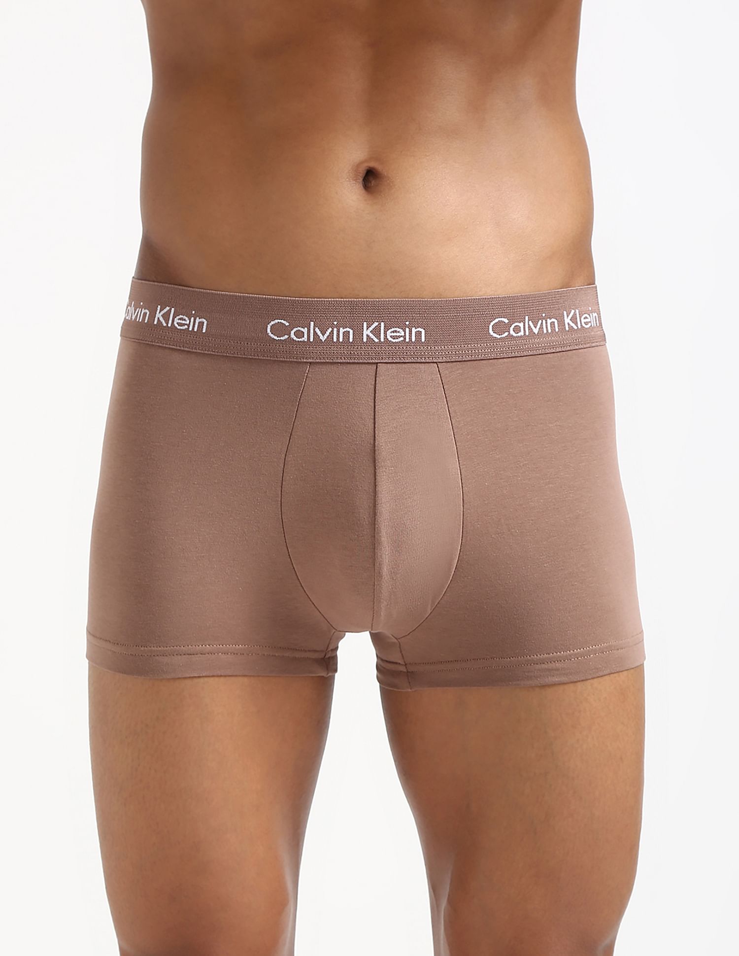 Calvin Klein Underwear Low Rise Cotton Trunks : Pack Of 3