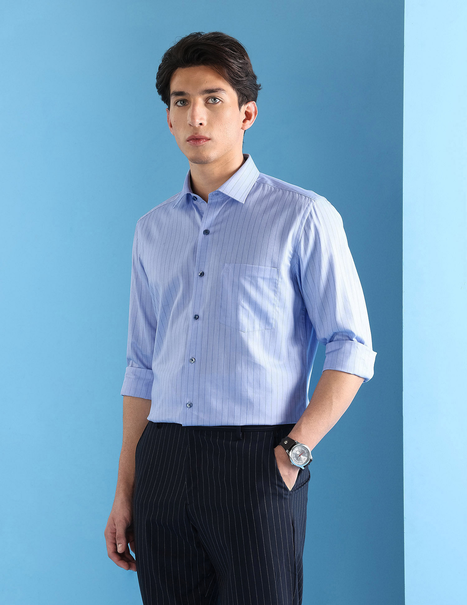 Arrow Liberty Classic Fit Dobby Velocity Shirt