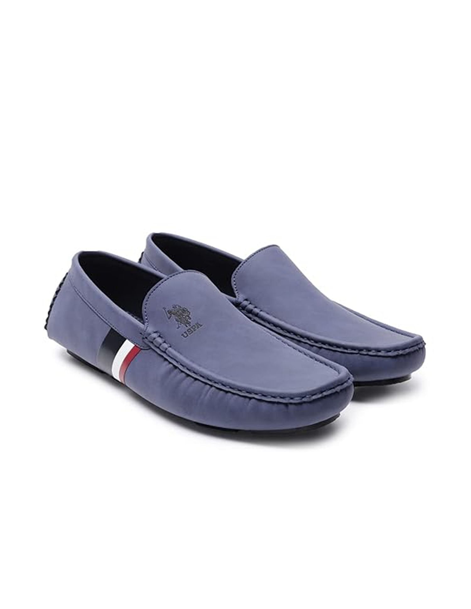 U.S. Polo Assn. Men Brand Stripe Ivar Loafers