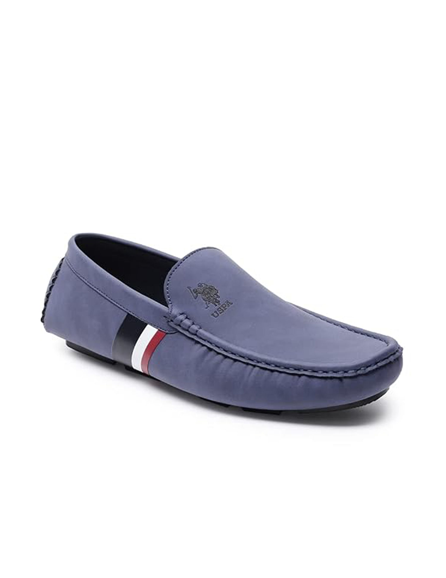 U.S. Polo Assn. Men Brand Stripe Ivar Loafers