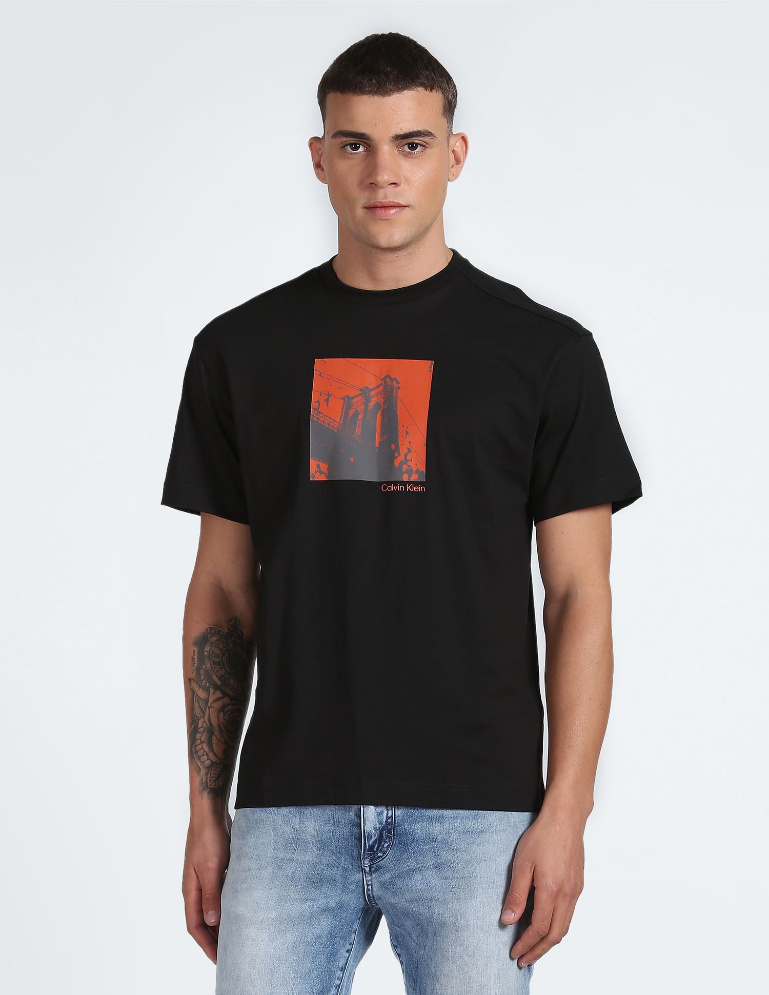 Calvin Klein Photo Print Comfort T-Shirt