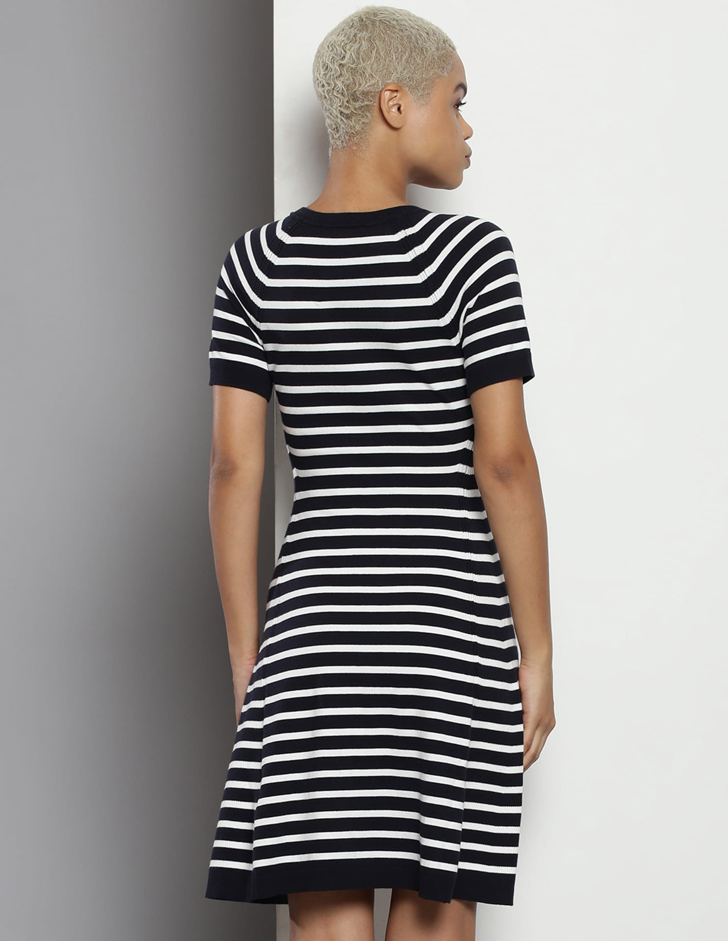 Buy Tommy Hilfiger Jersey Knit Fit And Flare Dress - NNNOW.com