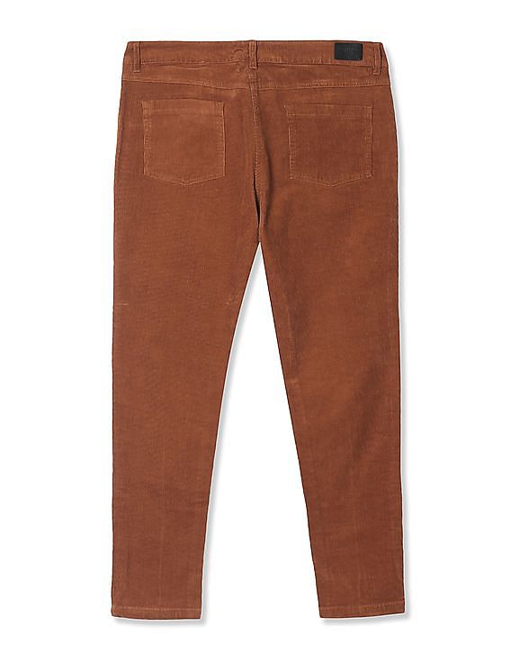 Buy Brown Trousers & Pants for Men by SCOTCH & SODA Online | Ajio.com