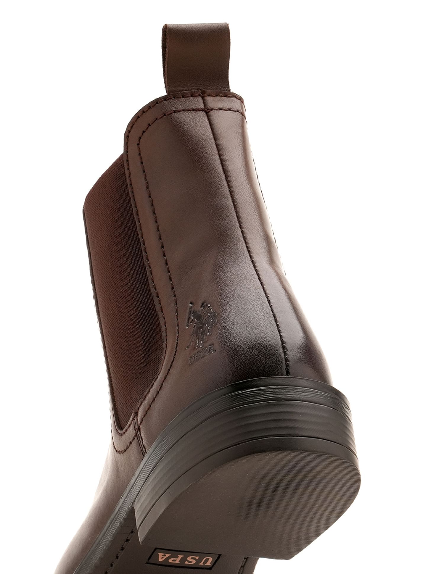 U.S. Polo Assn. Women Antonella Leather Chelsea Boots