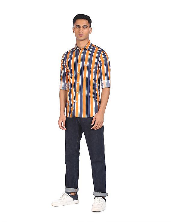 U.S. Polo Assn. Cotton Striped Casual Shirt