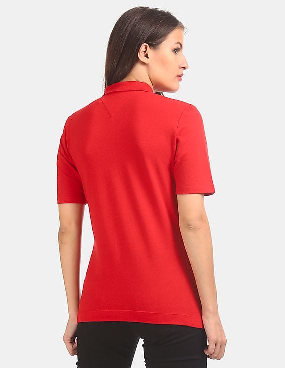 Solid Pique Polo Shirt 