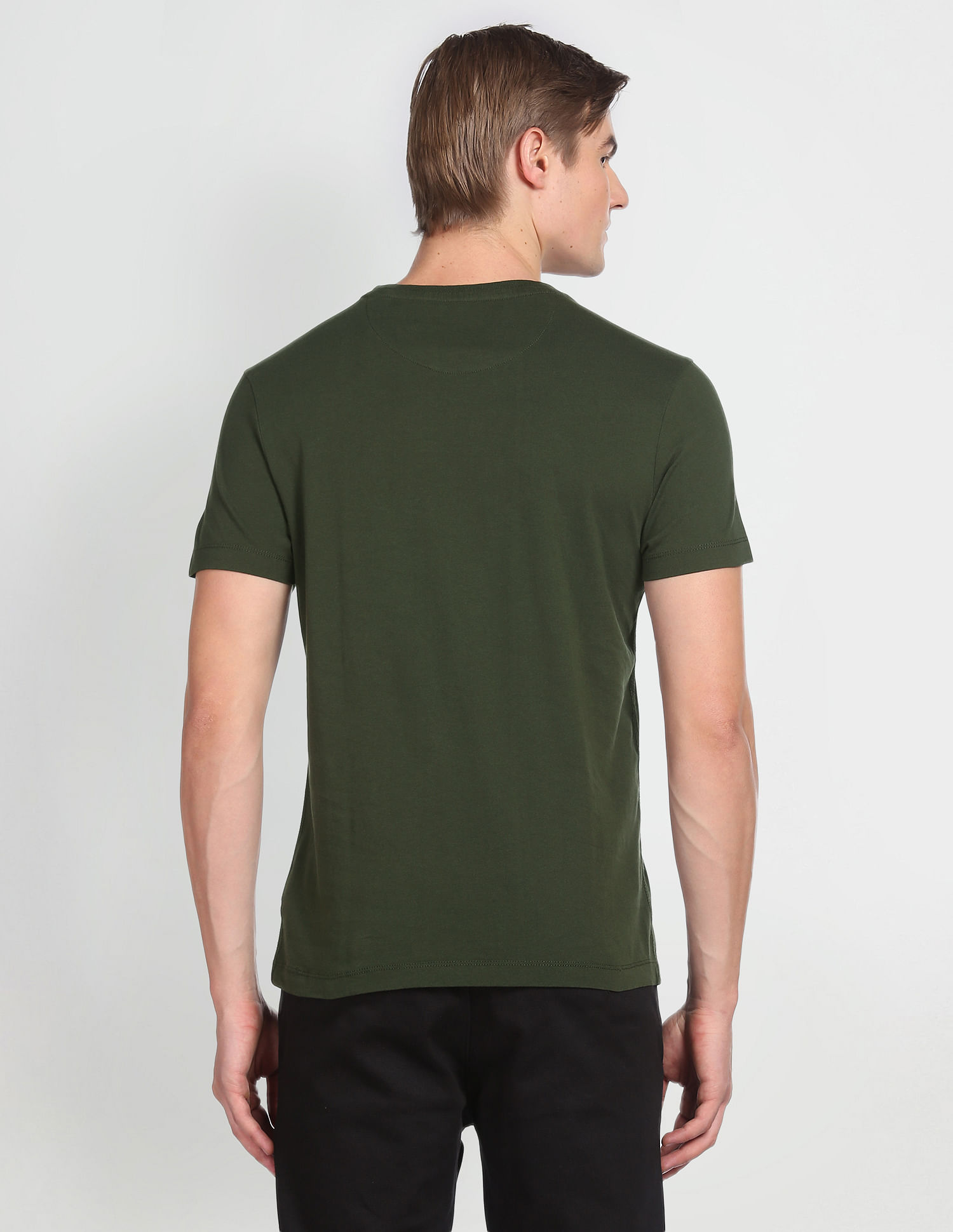 Buy U.S. Polo Assn. Denim Co. Brand Print Cotton T-Shirt