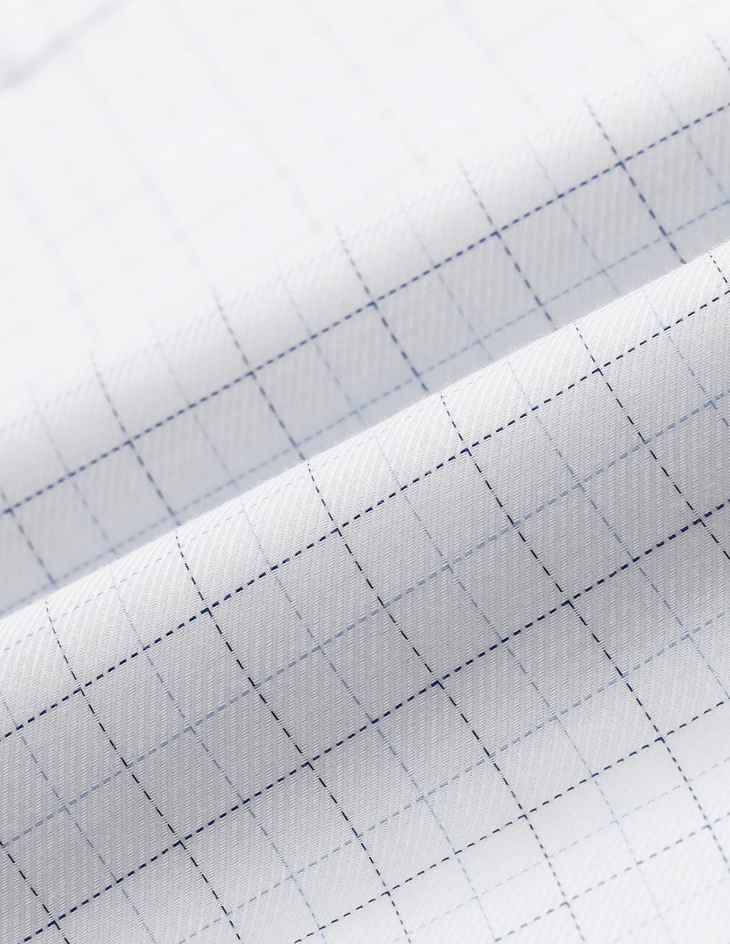 Arrow Grid Tattersall Checks Cotton Shirt