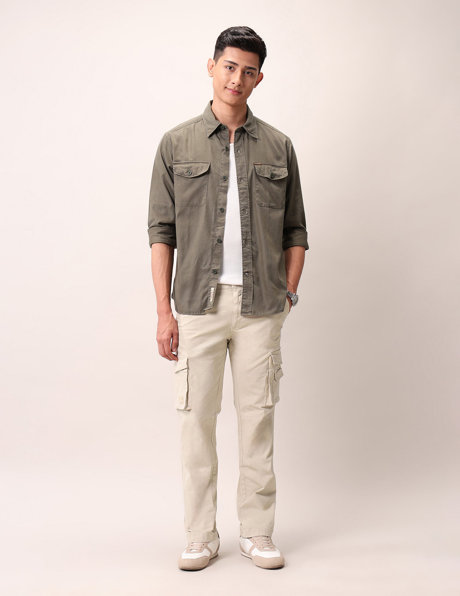 U.S. Polo Assn. Denim Co. Twill Straight Fit Cargos