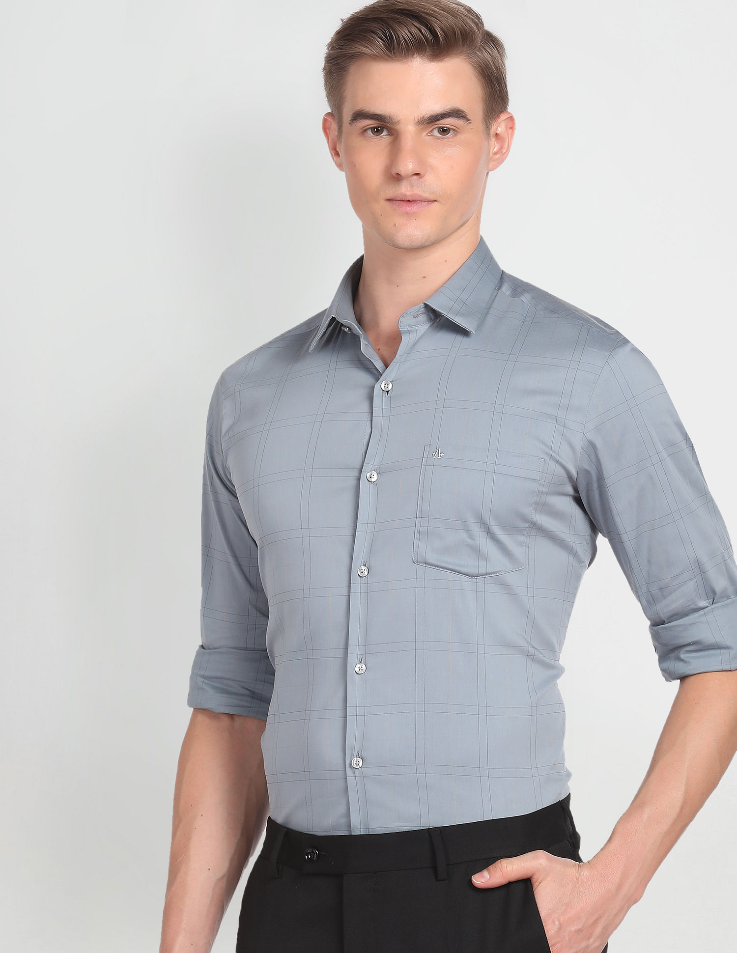 Arrow Tartan Check Twill Shirt