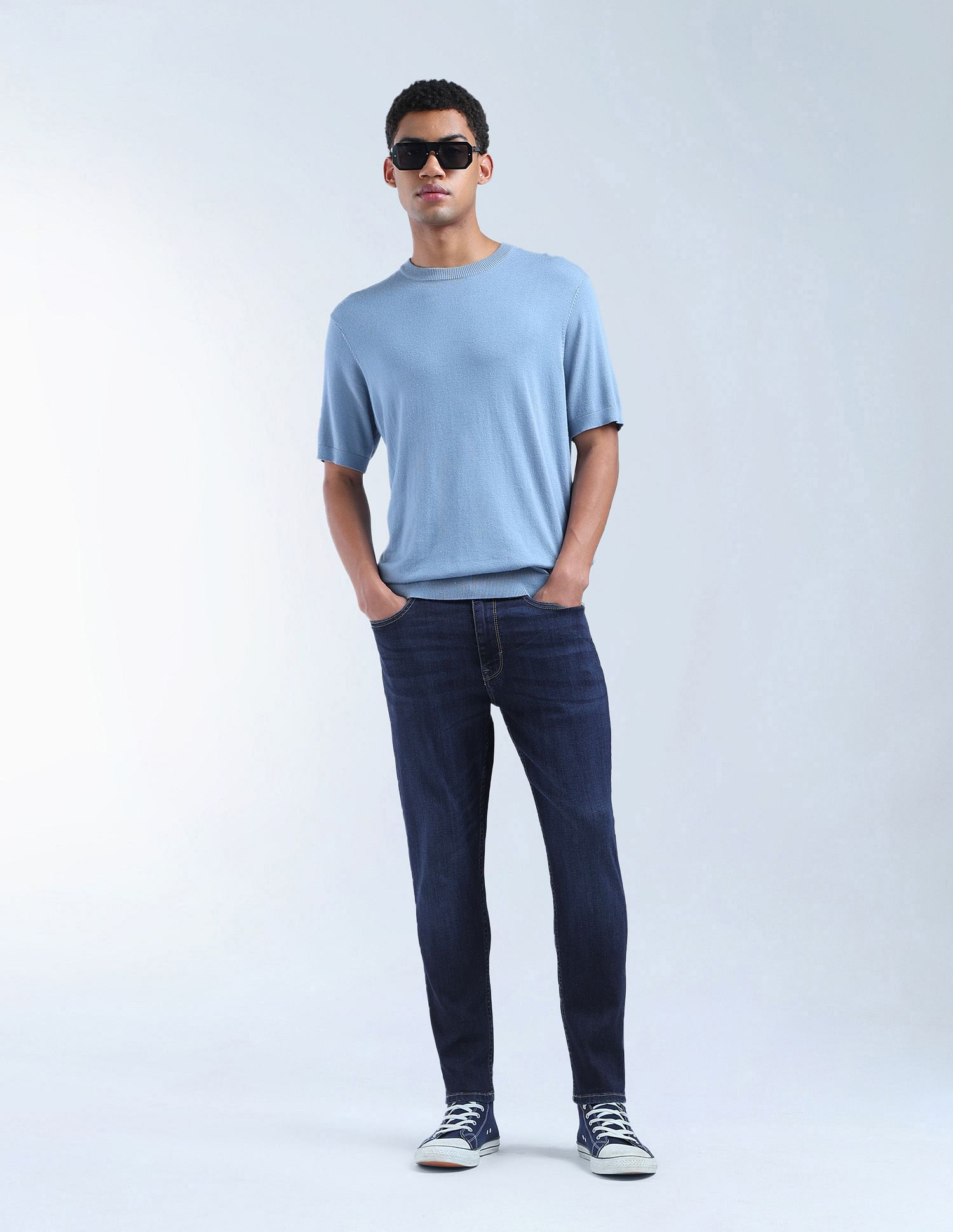 Flying Machine Mankle Relaxed Tapered Fit Authentic Premium Jeans