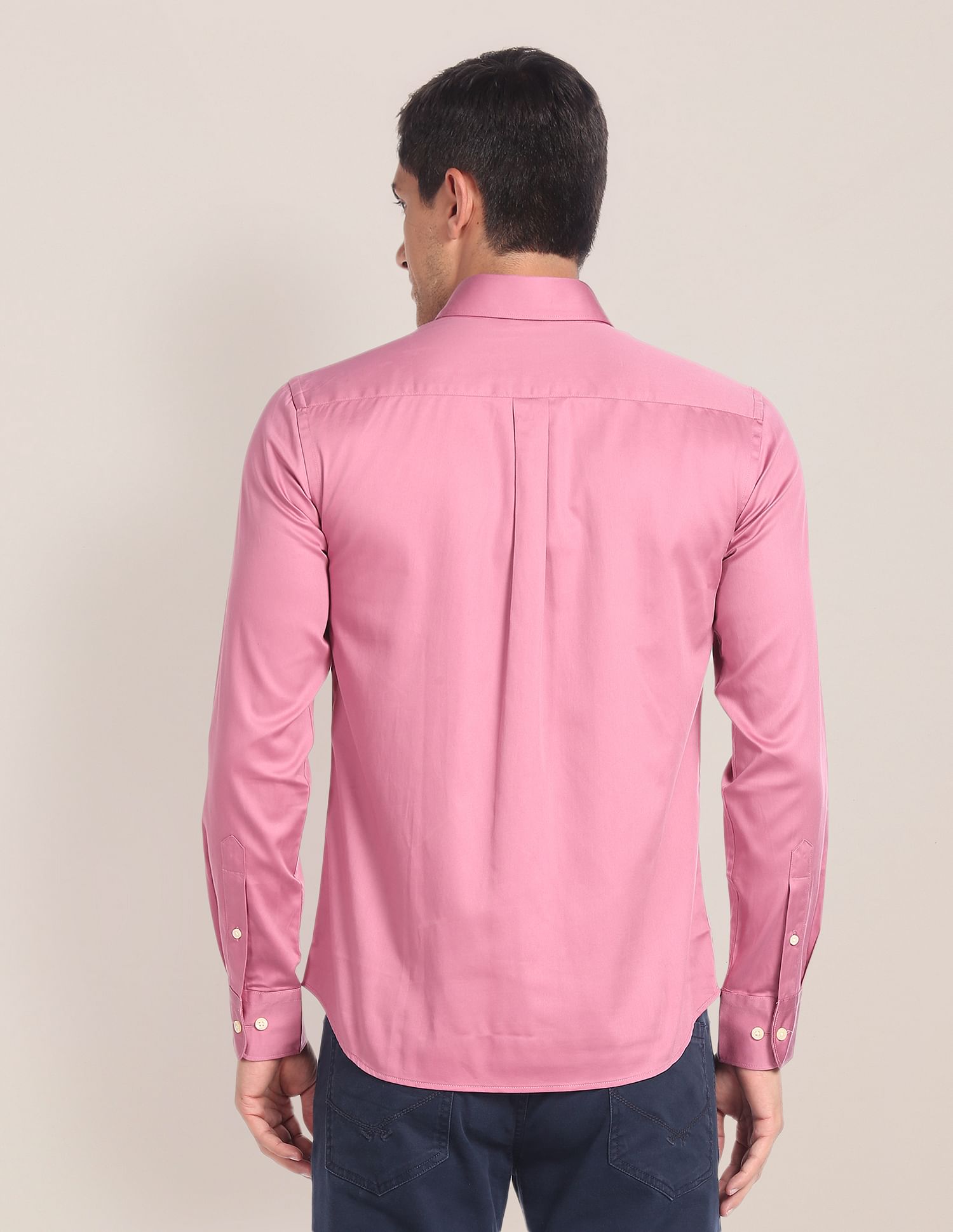 U.S. Polo Assn. Cutaway Collar Solid Shirt