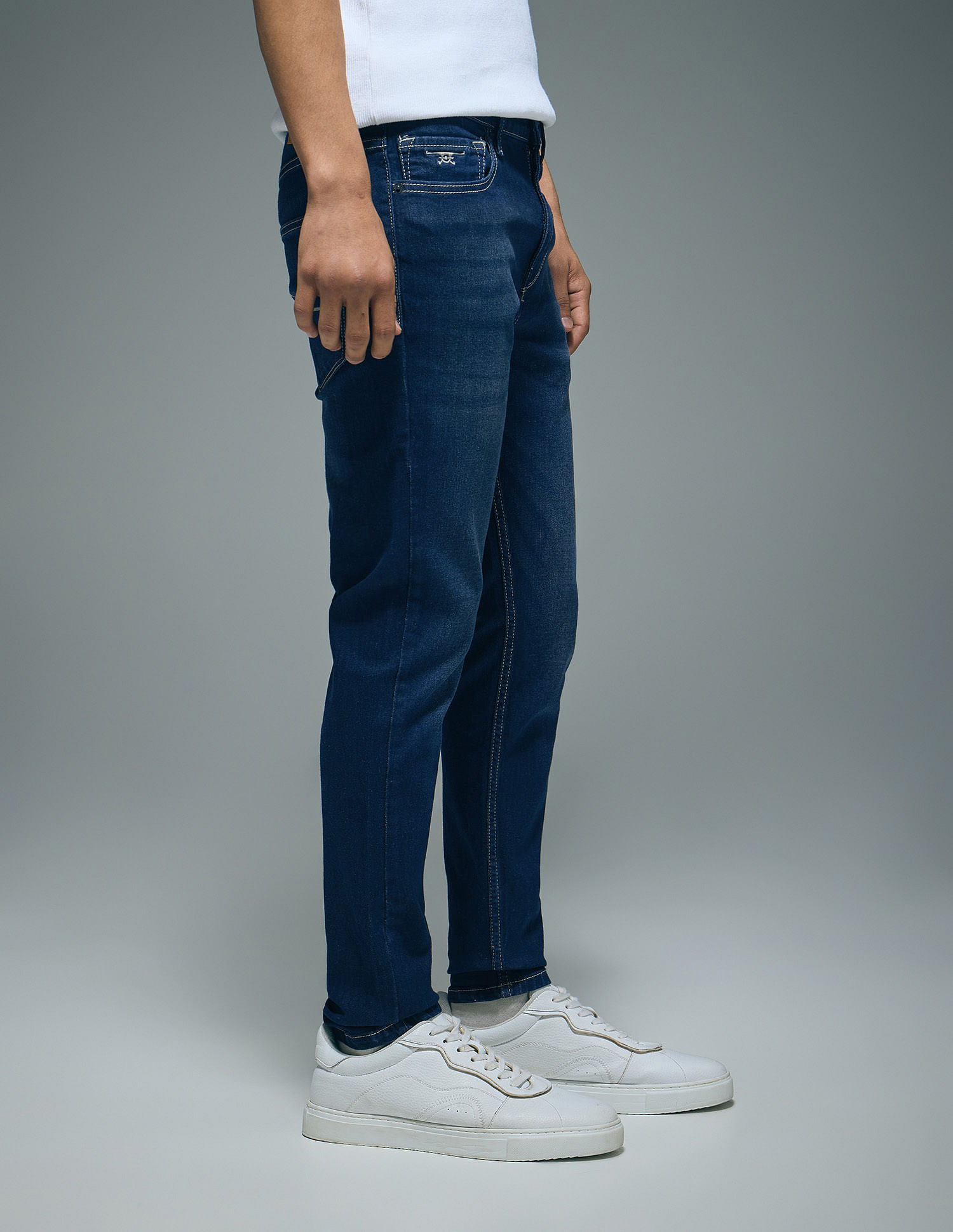 Flying Machine Skinny Fit Mid Rise Jeans