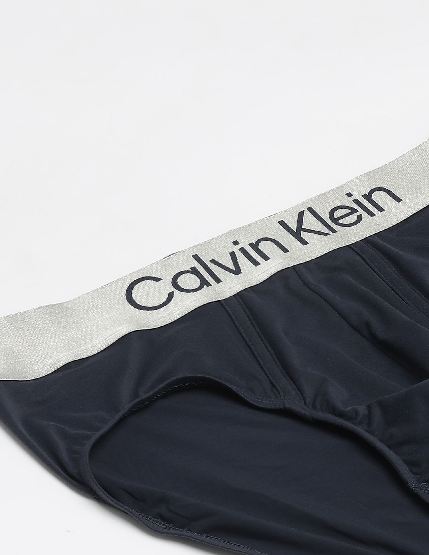 Calvin Klein Underwear Low Rise Solid Blue Briefs