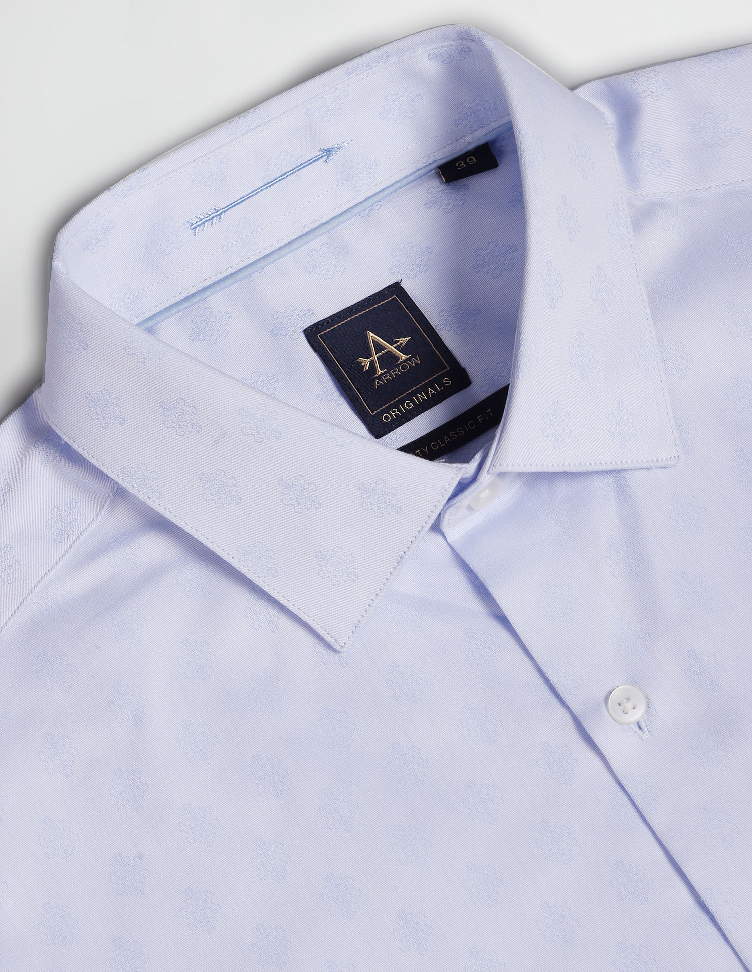 Arrow Jacquard Cotton Shirt