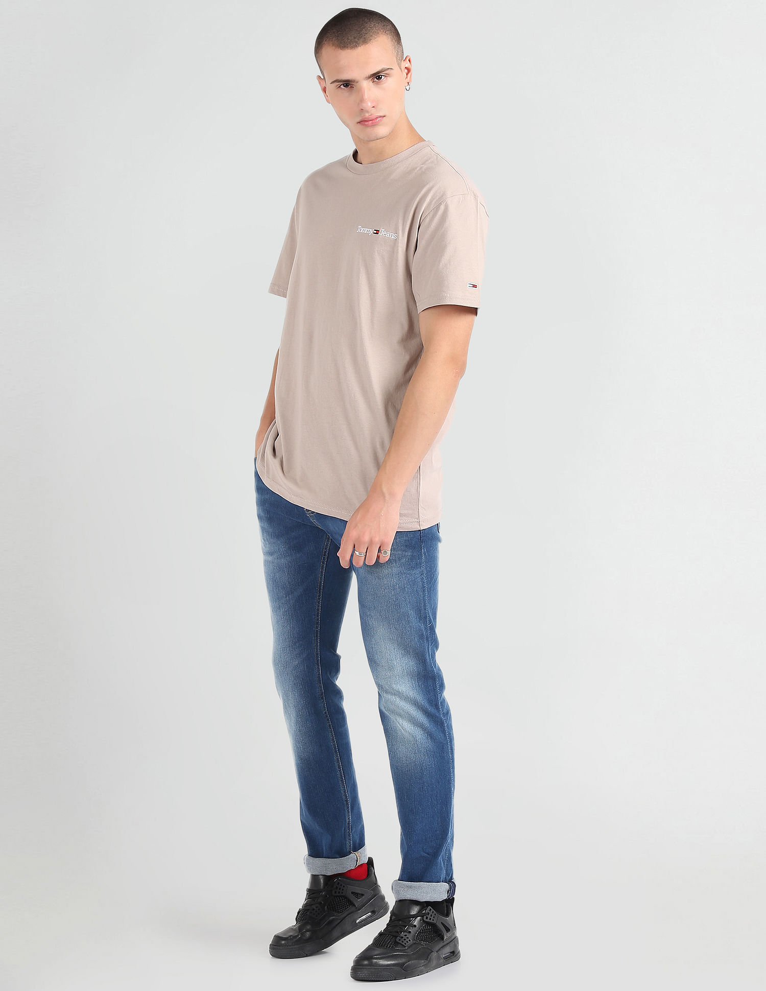 Tommy Hilfiger Transitional Organic Cotton Classic Linear T-Shirt