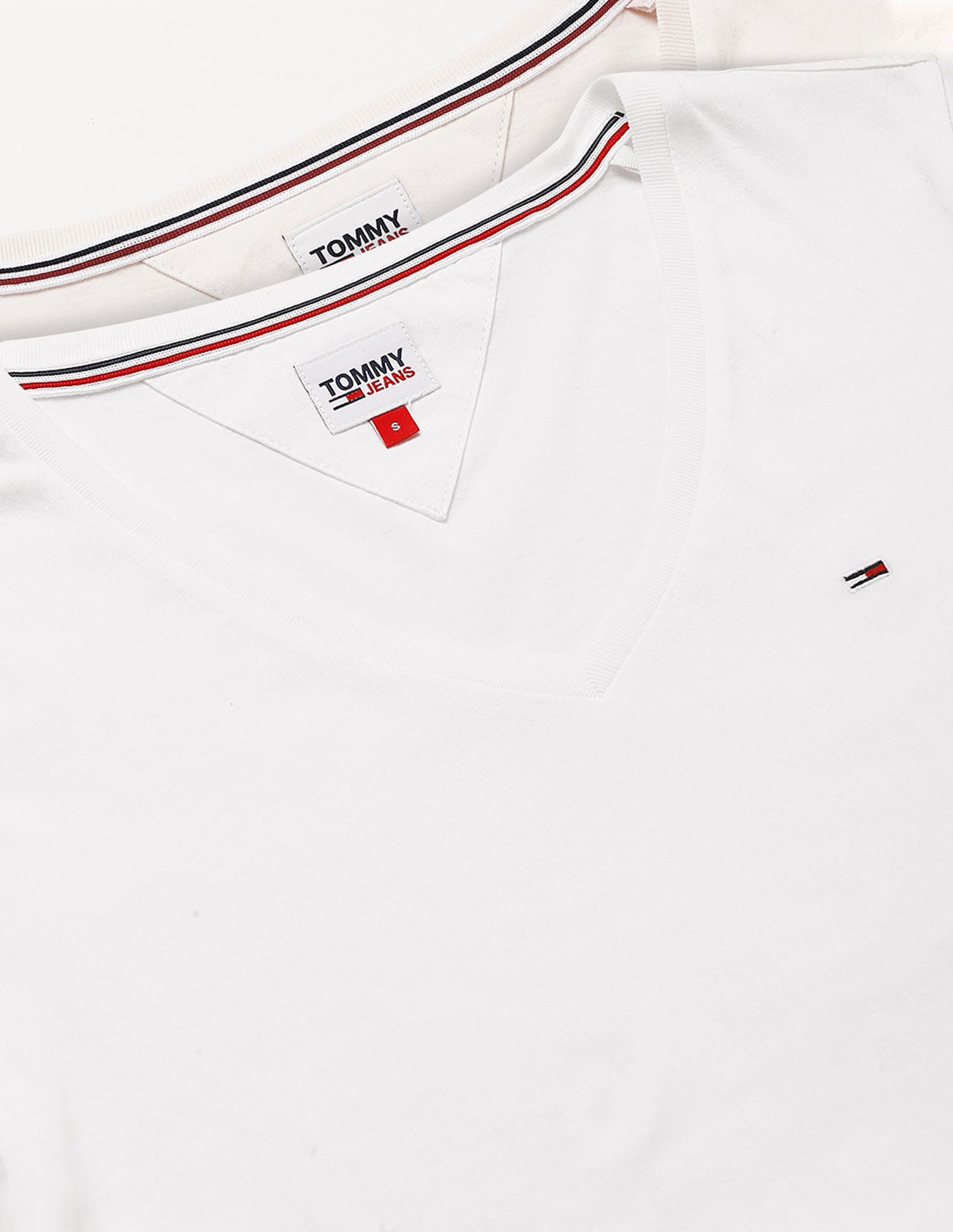 Tommy Hilfiger Solid V-Neck T-Shirt