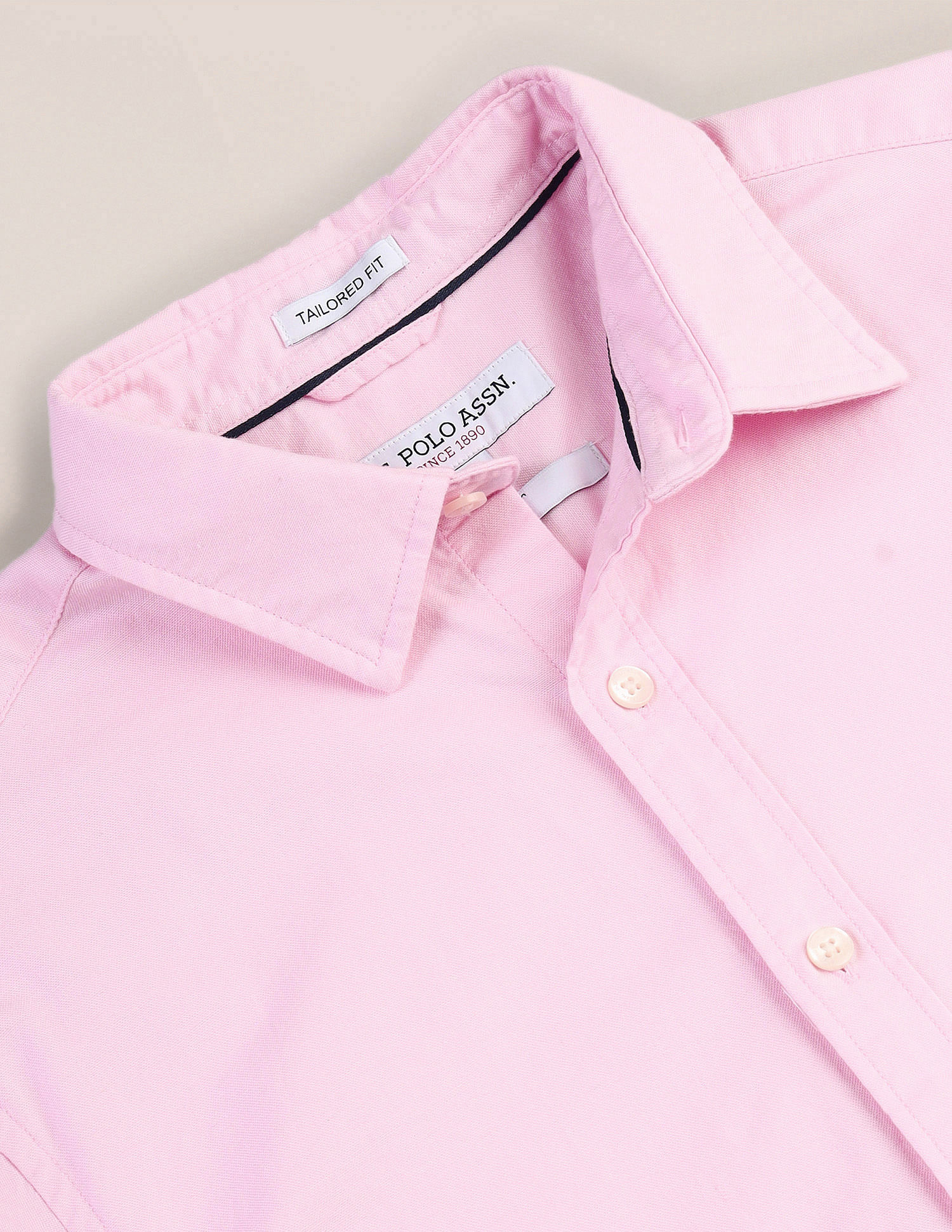 U.S. Polo Assn. Solid Dobby Shirt