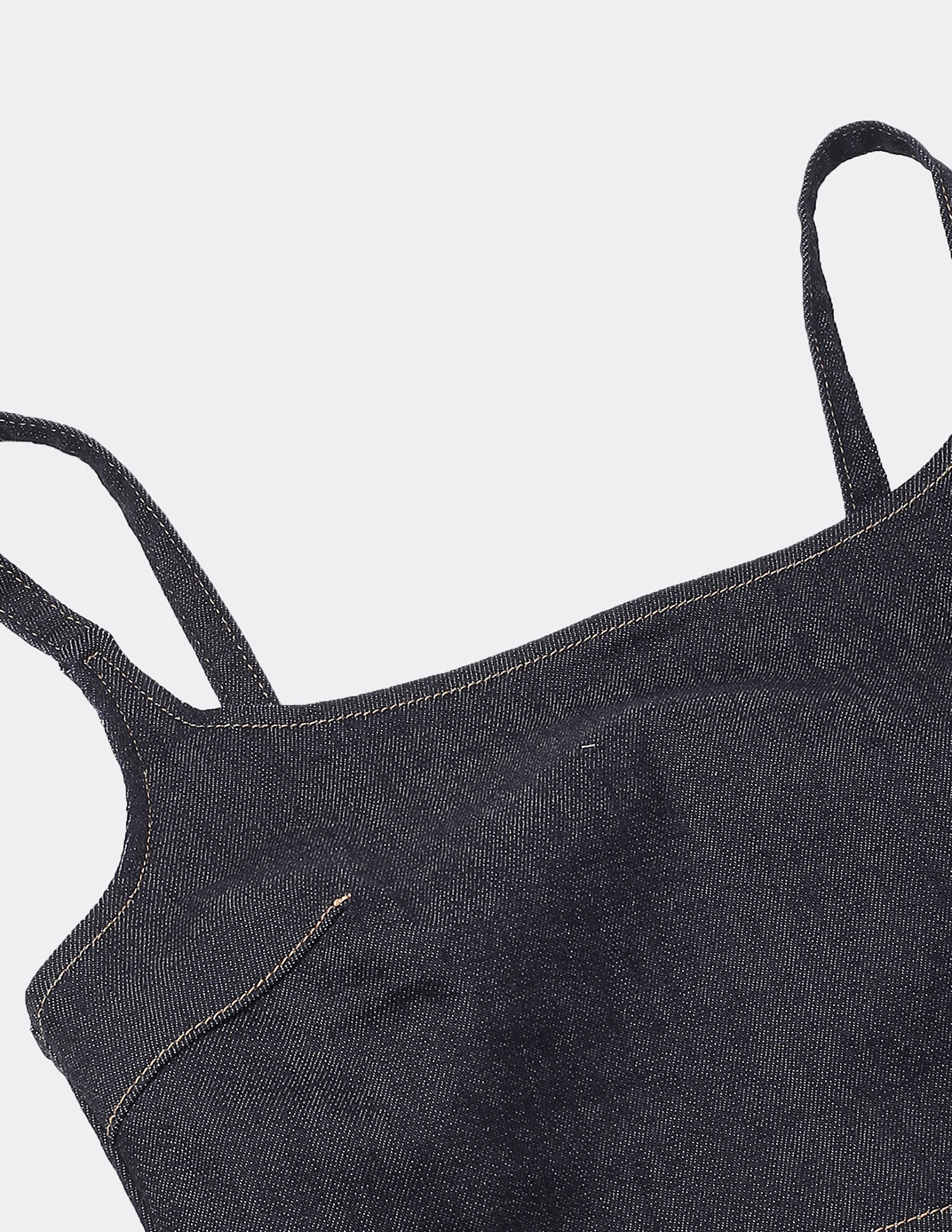 Calvin Klein Jeans Denim Bralette Top