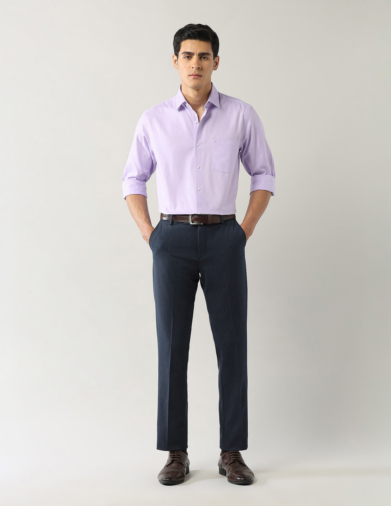 Arrow Liberty Classic Fit Textured Shirt