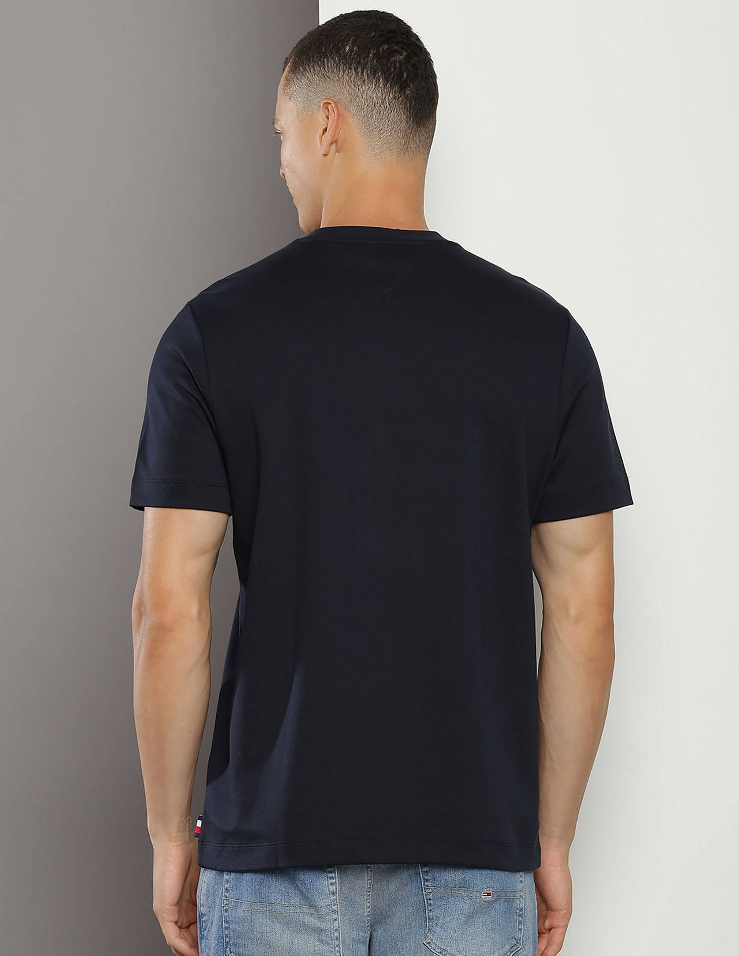 Tommy Hilfiger Crew Neck Pique Monotype T-Shirt