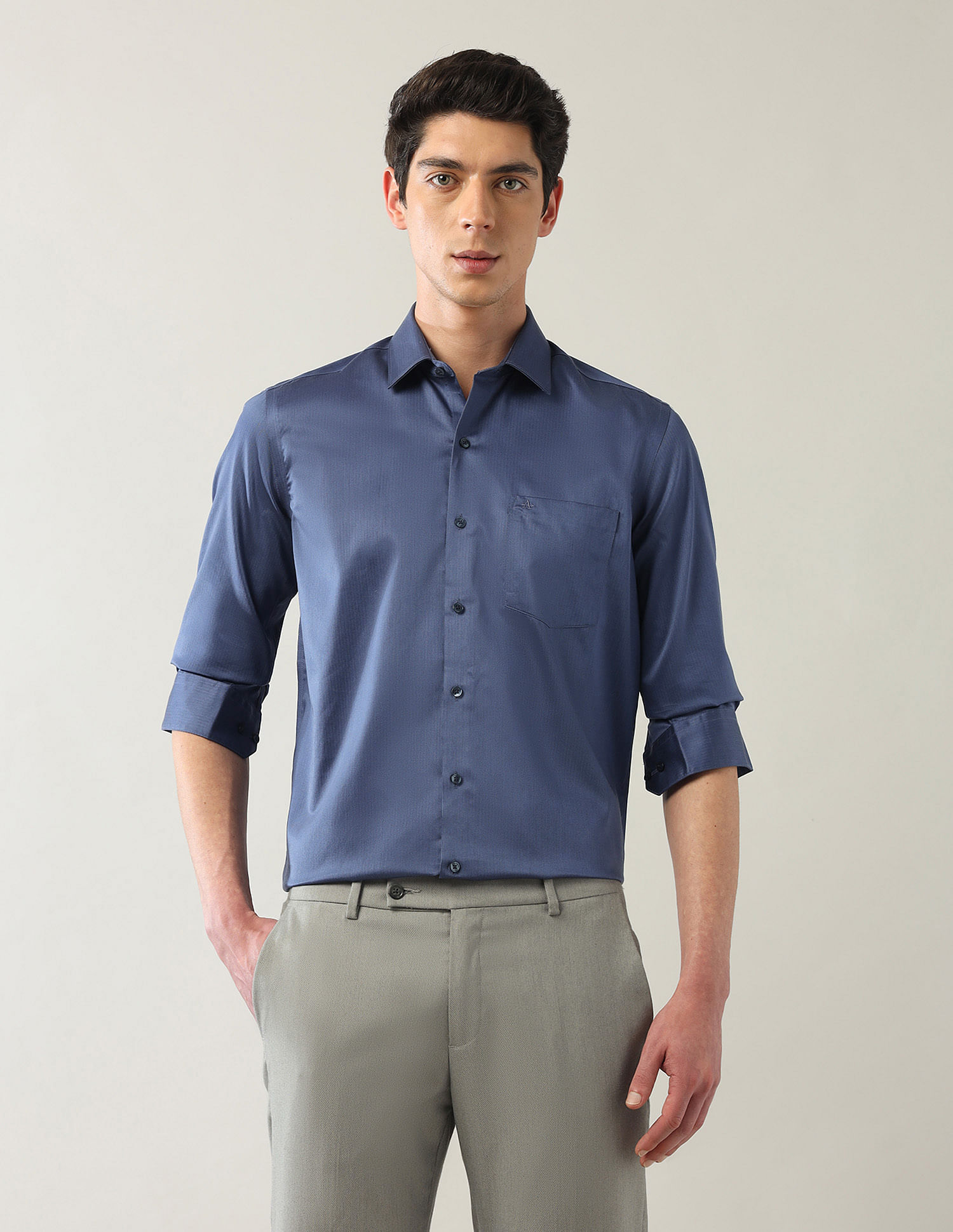 Arrow Herringbone Autopress Flx Shirt