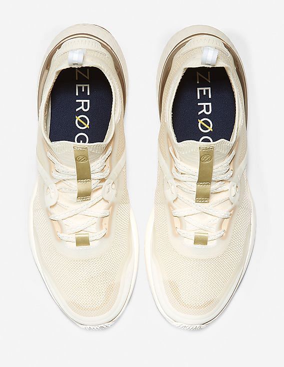 Cole Haan Women Nimbus Cloud And Argento White ZERØGRAND Overtake Running Shoe
