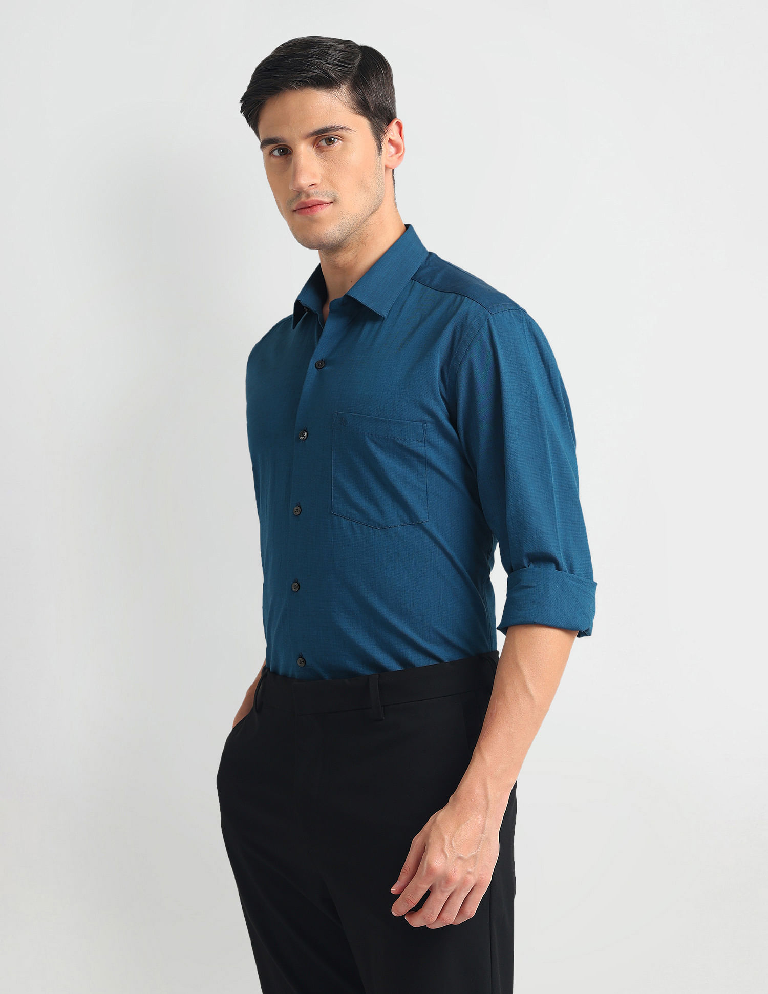 Arrow Pure Cotton Slim Fit Shirt