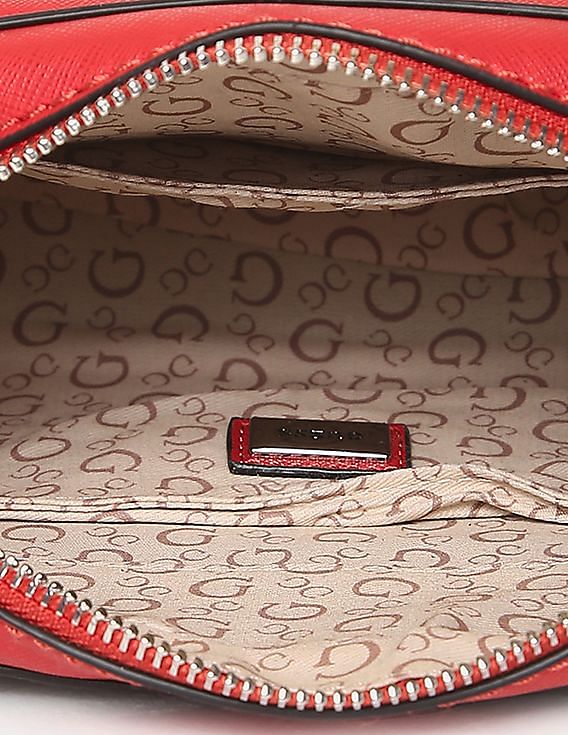 Guess G Dream Flap Shoulder Bag in Red