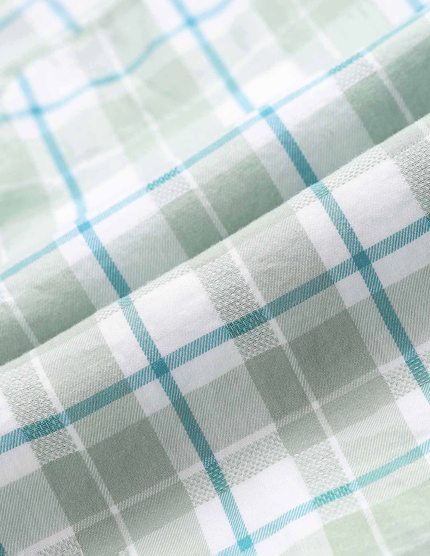 U.S. Polo Assn. Kids Boys Plaid Checked Regular Fit Shirt