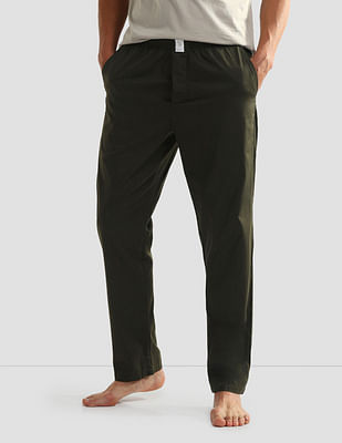 U S Polo Assn Mid Rise Solid OELP6 Lounge Track Pants - Pack Of 1