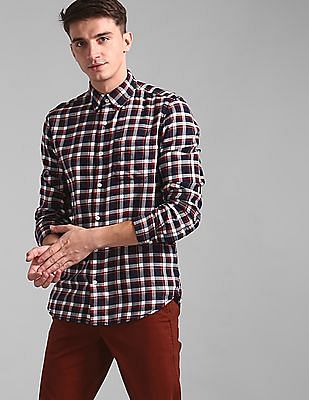 gap gingham shirt