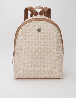 Tommy Hilfiger Tan Geometric Backpack Tommy Hilfiger Backpack usa | Gift Tommy Hilfiger Backpack- FNP main image 2