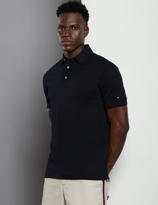 Buy Tommy Hilfiger Mercerized Slim Pique Polo Shirt - NNNOW.com