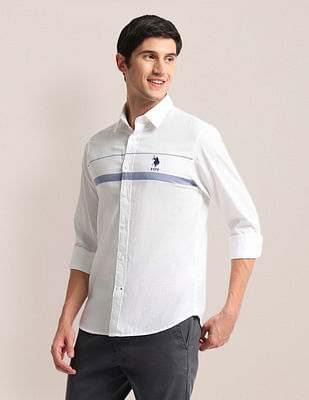 U S Polo Assn Premium Cotton Tailored Fit Shirt