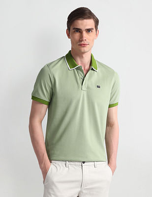 Arrow Sport Contrast Collar Polo Shirt